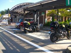 東北道　岩手山SA
オイル漏れ、滲み出てます。
こりゃ、アカン？不安やぁ。