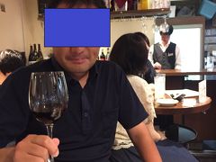 　そして、２次会！「俺のイタリアン」などのシリーズ、「俺のやきとり」が大井町にあると知り、ついつい行ってしまいました。（ついついと言いつつ、しっかり予約しました）
　夫はやきとりとワインで乾杯！