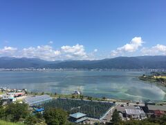 岐阜を７時３０分頃出発し、途中【 諏訪湖サービスＳＡ 】で休憩

水辺がある景色、気持ち良いですね(*ﾟ▽ﾟ*)