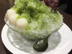 京都なんだもんデザートはやっぱり
宇治抹茶のかき氷だよね
