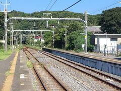 2時発の送迎バスで上総興津駅まで送ってもらいました。
上総興津駅、とってものどかです。

以上、1泊2日のショートトリップ、ショート旅行記でした！