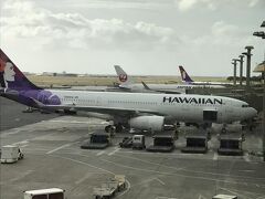目が覚めたらホノルルに着いてたパターン
入国してから、ハワイアン航空に乗り継ぎ