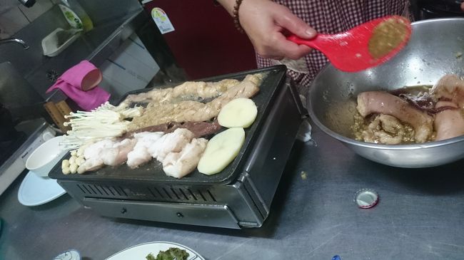 チャガルチ、ホルモン横丁<br />ニンニク塩タレ<br />焼酎に合う