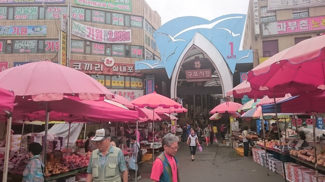 釜山、徳川駅、亀浦市場<br />なかなか広くて楽しめる市場だと思います。
