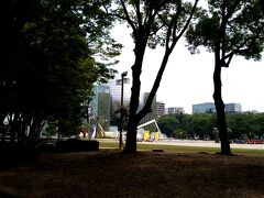 白川公園から科学館方面