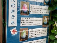 もう一つのお楽しみ。
お昼ごはんの前にかき氷♪