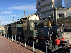 漱石の時代に走っていた坊ちゃん列車。
