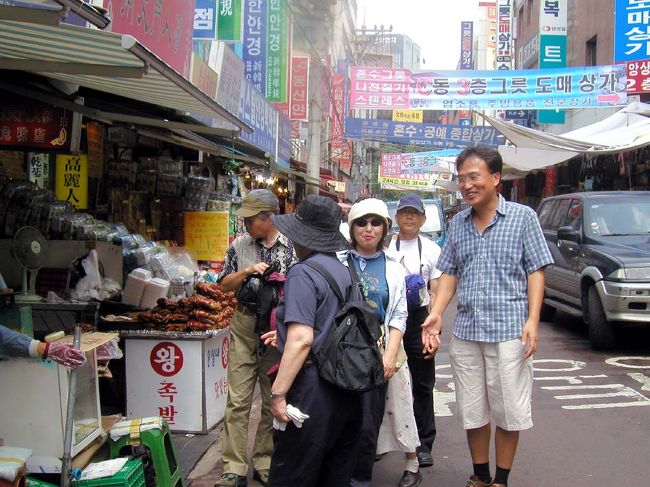 韓国最後の日は東大門市場、南大門市場で買い物。