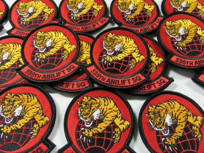 横田基地 ワッペン 米空軍 横田基地 F16デモチーム 刺繍パッチ