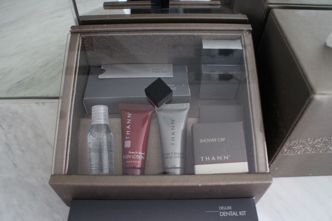 アメニティはTHANN