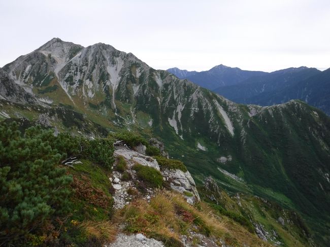 青空ではないものの、ガスがないのが有難い。