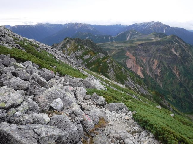 来た道を振り返る。