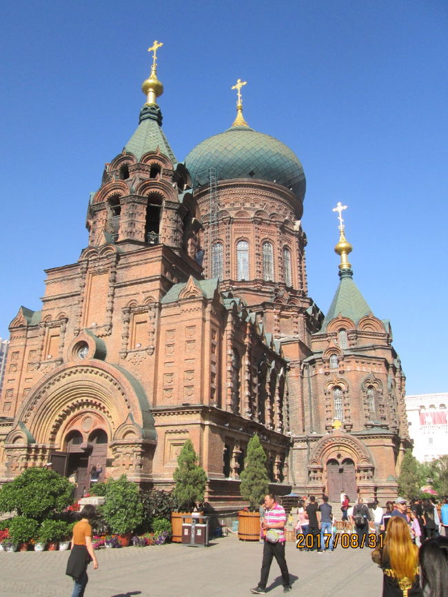哈爾濱の聖・索菲亜（ソヒア）教堂(建筑芸術館』哈爾濱(中国)の