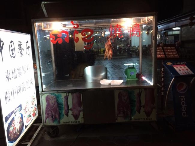 中華料理も多い<br />クメール料理の店は少ない