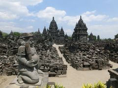 セウ寺院。プランバナン寺院から1kmほど離れたところにある、歴史公園内では唯一の仏教寺院です。