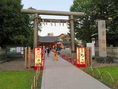 そして本堂をスルーして東側の浅草神社へ…

開催中の浅草燈籠会の辺りはご覧の感じでした。