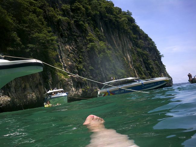 いい景色です。<br />ここも大混雑ですが。