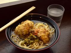 今旅の締めはやはり姫路駅の駅そばでも
「日本一美味しい立ち食いそば」としても有名な駅そば屋さんでありますが、さっぱりとしつつも味わい豊かな関西風のお蕎麦はとっても美味しかったなあ、ご馳走さまでした～＼(^o^)／