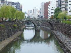 眼鏡橋（バス降りて散策）

バスの感想は、、、
女性ドライバーさんの説明は丁寧だし、ほとんどの観光スポットを網羅、市内の坂の上の住宅街まで上がってくれて十分楽しめた！細い道でバス同士がすれ違うギリギリの場面も多かった、安全運転をありがとう！