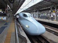 まずは山陽新幹線さくら号で新大阪を目指します