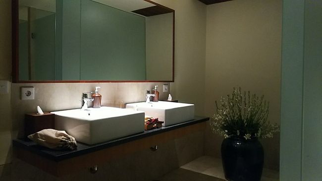 スパ内のお着替えルーム