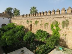 カトリック両王のアルカサル（Alcázar de los Reyes Cristianos）を見学します。
アルカサルはアルフォンソ11世により14世紀前半に建設された王宮で、15世紀末にはイサベル女王とフェルナンド2世がイスラム最後の砦グラナダを攻略する際の拠点としています。
アラブ式庭園が見所です。