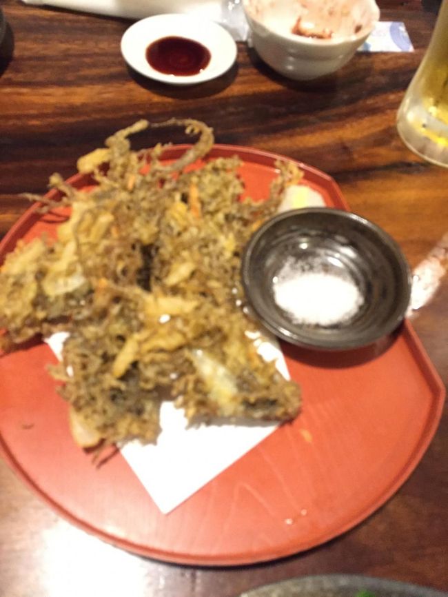 海ぶどうの天ぷら