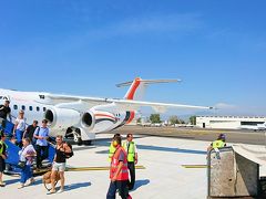 飛行機での移動