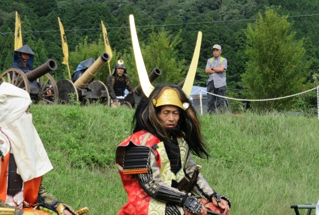 2017秋、関ヶ原古戦場(3/5)：笹尾山麓、合戦イベント、勝敗は
