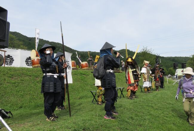 2017秋、関ヶ原古戦場(3/5)：笹尾山麓、合戦イベント、勝敗は