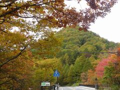 竜頭の滝付近で停車。