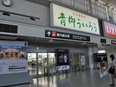 中部セントレア空港に到着しました。
今回は国内線を利用。中部からは初めての青組利用です♪