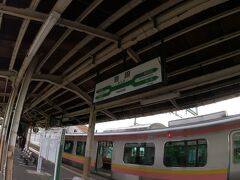 東三条から22分で吉田へ。昨日に続いて二度目の吉田駅下車。
ここで弥彦ゆきに乗り換えます。