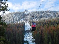 ジャスパー３日目は快晴。SkyTramで、ウィスラーズ山へ。