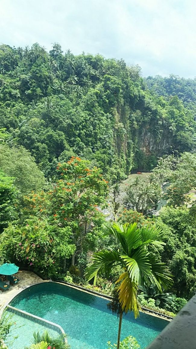 アユンリバーがよく見える～<br />ラフティングの人たちの悲鳴が良く聞こえる(笑)