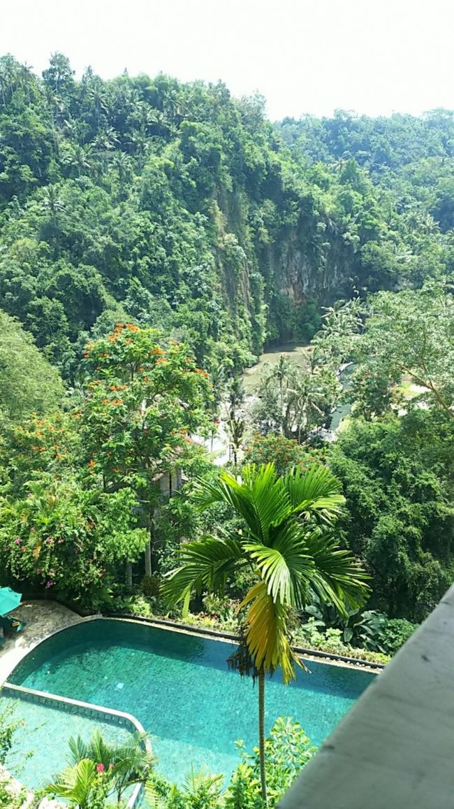 断崖絶壁みたいになってるところ・・あの辺りをずっと見ているとなんだか吸い込まれそうな気分になる。ちょっとスピリチュアルなモノを感じそう・・なんだか頭がフワフワする・・な感じになりましたが、多分さっき久しぶりにプールなんぞに浸かったので体力を奪われたんでしょう・・・（疲労）<br /><br />でも娘はやはりなにか感じてるみたい・・大丈夫かな