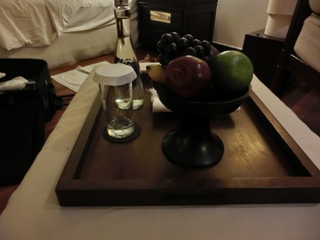 ウェルカムフルーツです。