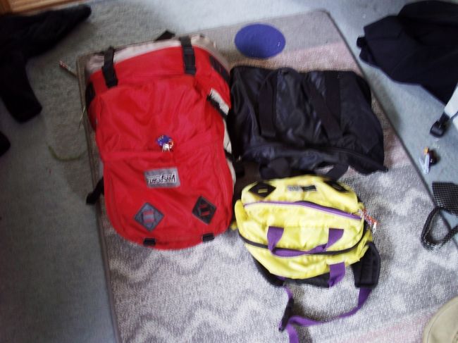 ツアーでも、いつものバックで行きます。