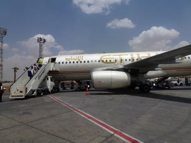 乗ってきた飛行機です。<br />沖留は乗ってきた飛行機が見られるので大好きです。<br />雨の時は大変ですが。