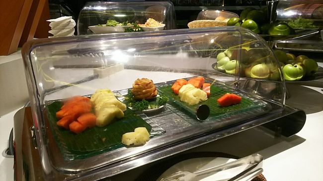 フルーツを多めにいただきました