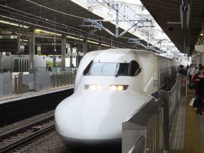 ひかり463号、来ました！<br /><br />(8:23)