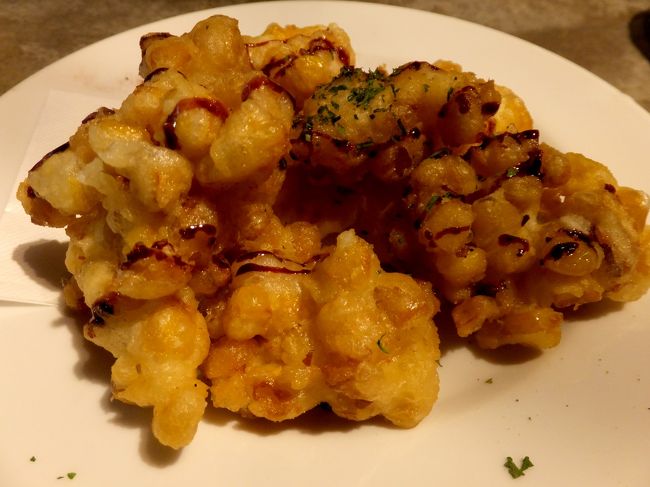 トウモロコシのかき揚げ。<br />大好きなんです。