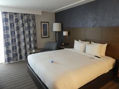 出発して６時間。
渋滞にはまりつつも、ようやくホテルに到着。
往路よりも疲労を感じるのは、大カラオケ大会が中止になったからだと思います(^^;;;

今宵の宿はトーランスにあるダブルツリー。