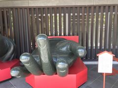 実物大だそうです
「私たちの願いを受け止めてくださる」そうです
