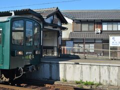 帰りは武佐駅まで歩いて近江鉄道
写真は八日市方面（逆方向)です