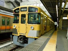 2017.09.24　国分寺
東村山で乗り換えた。やはり西武電車と言えば黄色だ。