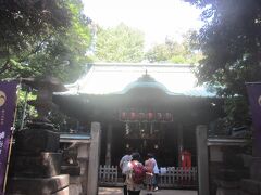 戸越八幡神社でちょっと一息