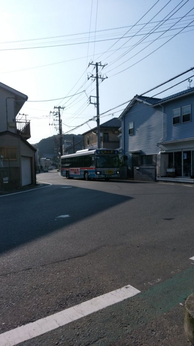バスで駅まで☆