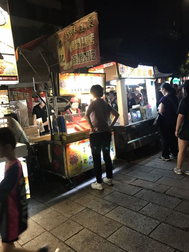 娘さん、夜市デビューです（笑）