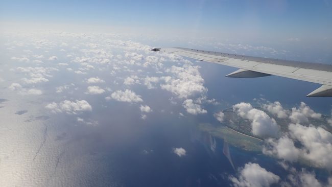 離陸してすぐ寝てしまって起きたらもう着陸態勢に入ってました